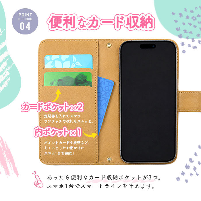 カードポケット2つと内ポケット1つのカード収納