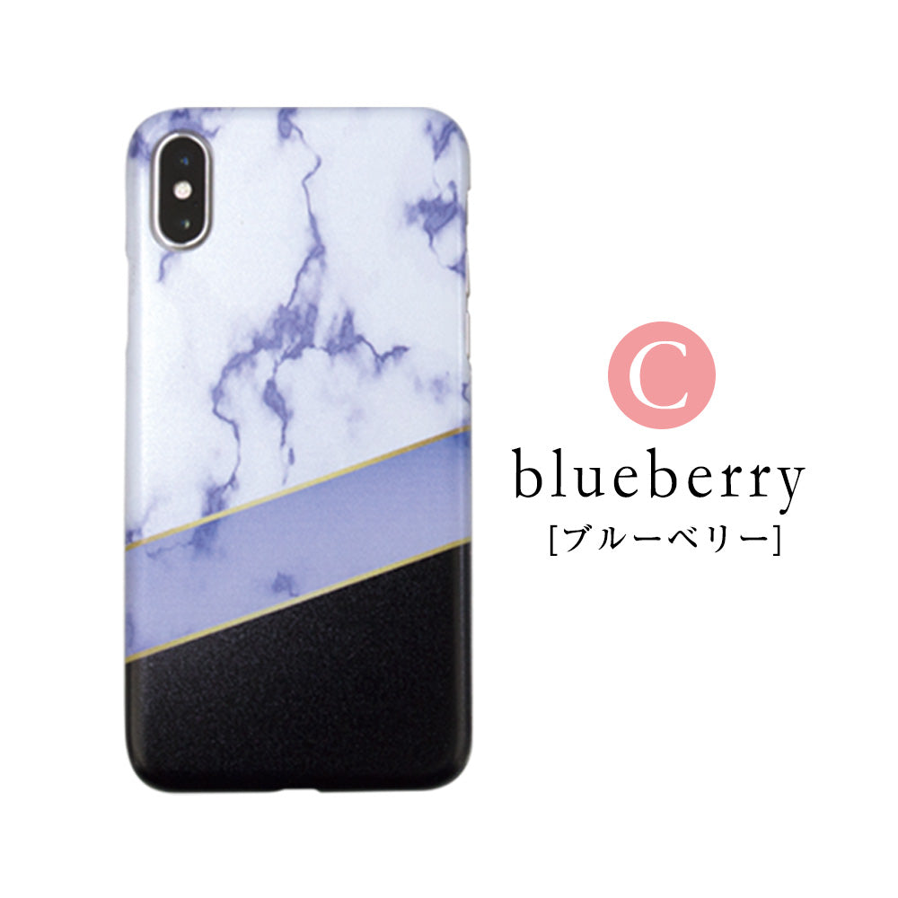 大理石マーブル ハードスマホケース 全機種対応・軽量薄型