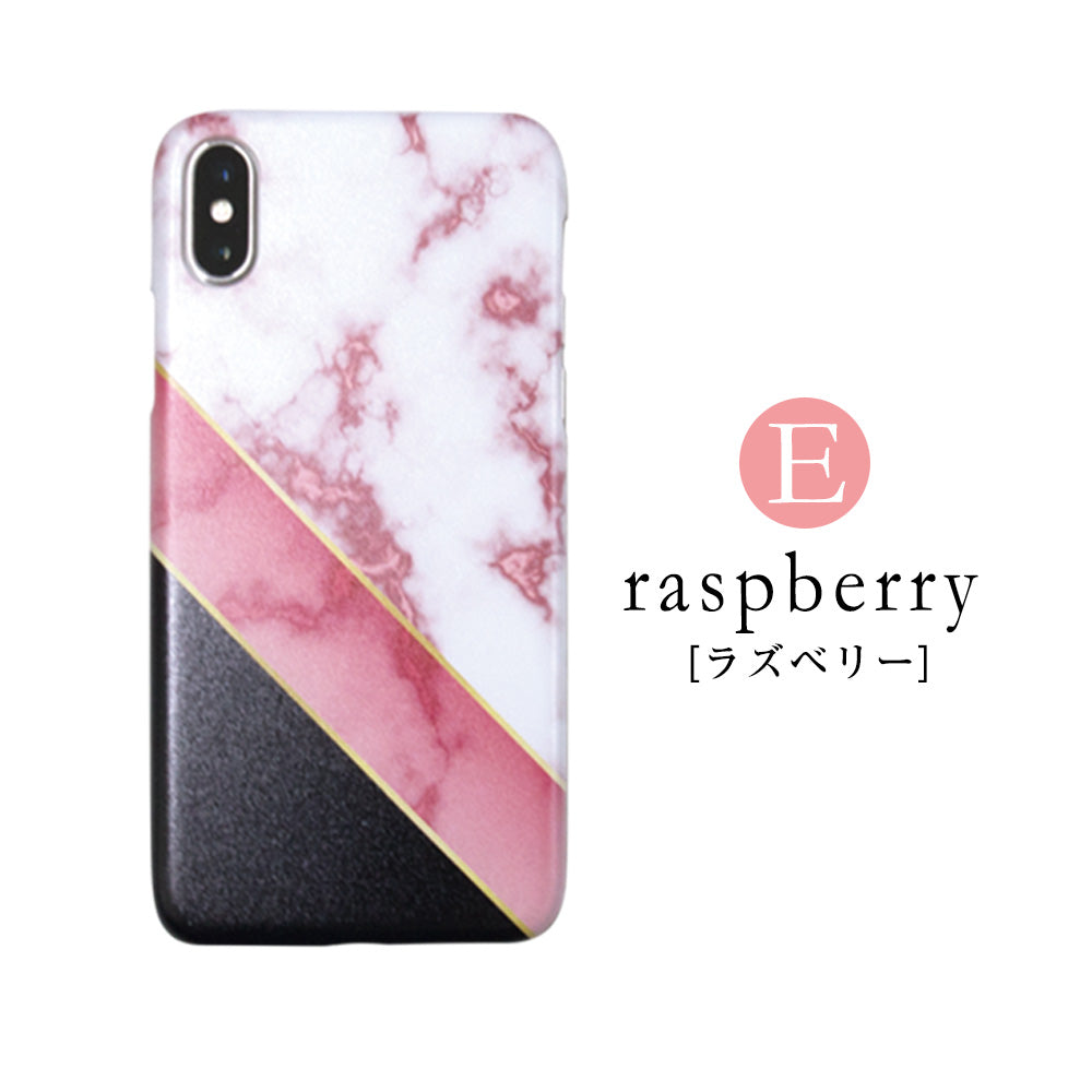 大理石マーブル ハードスマホケース 全機種対応・軽量薄型
